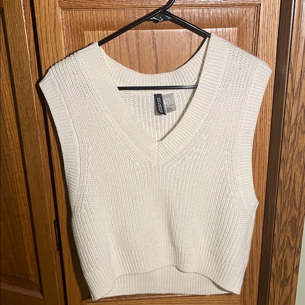 Forever 21 Ivory Knit Tank Top